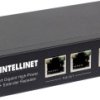 Intellinet 561266 Extender PoE 1 GBit/s IEEE 802.3af (12.95 W), IEEE 802.3at (25.5 W)