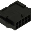 Wtyk; MicroFit; MFW-12; 12 torów; 2x6; proste; 3,00mm; na przewód; zatrzaskowe; RoHS; MX43025