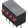 Wskaźnik LED PCB KM2520EF/4ID 4-diodowy kolor diod Czerwony Kąt prosty 40 ° Kingbright 3 mm (T-1) 2.5 V