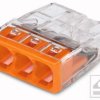 Złączka instalacyjna 2273-203;3tory COMPACT; 24A; 450V; 0.5-2.5mm2;WAGO