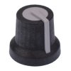 Grey Soft Touch 6mm Splined Knob K87MAR