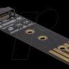 64197 USB 3.1 Converter, USB-A to M.2 SATA / NVMe