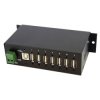 StarTech.com ST7200USBM Mountable Rugged Industrial 7 Port USB Hub