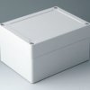 PC enclosure, (L x W x H) 162 x 122 x 90 mm, light gray (RAL 7035), IK08, C7016062