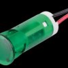 QS103XXG24 Indicator LED, 24 V DC, 10 mm, wired, green
