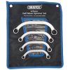 Draper 07210 Half Moon (Obstruction) Ring Spanner Set (4 Piece)