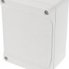 ABS enclosure, (L x W x H) 119 x 89 x 61 mm, light gray (RAL 7035), IP66, 1555FGY