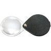 Eschenbach 1740530 Leather Folding Hand Magnifier 6x 30mm Black