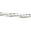 Patch Panel 19 Modularny 48 Portów 1U Z Podporą Niewyposażony Pk046
