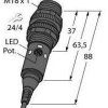 Bezzwrotny czujnik fotoelektryczny Turck M18-3VPRS-2M 3092557 1 szt.