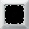 5TG2551-3 DELTA line, aluminium metallic frame, 1 gang, 80 x 80 mm