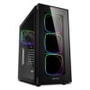 Sharkoon TG6 RGB | Midi Tower Case | Zwart