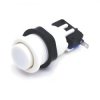 Arcade Push Button - okrągły przycisk 33mm (biały)