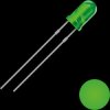 2111O152 LED, 3 mm, wired, green, 2500 mcd, 30°