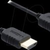 81681 Coaxial High Speed HDMI cable 8K 60 Hz 48 Gbps with braided coat