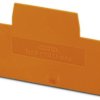End cover for terminal block, 1029589