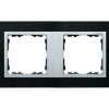 SIMON 82 Ramka 2 podwójna łupek/ ramka pośrednia aluminum mat 82927-63 KONTAKT SIMON