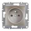 Gniazdo 2P+PE bez ramki, brąz EPH2800169