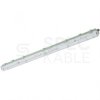 Oprawa sufitowa hermetyczna 120cm pusta na 1x T8 LED, G13, AC220-240V, IP65, ABS/PS, szara HELIOS 136 BIS