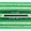 CZH-LABS 100-pin Half-Pitch/0.05" D-SUB Female Breakout Board, DSUB,SCSI,Terminal Module.