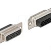 66724 D-Sub HD 26 Pin Crimp Buchse, Metall, 2 Stück