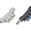 Rozdzielacz pneumatyczny wtykowy wielosegmentowy wtyk 6 mm pod wąż fi 3x4 mm