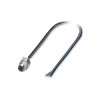 Phoenix Contact 1453478 Connector M8 3-POS Rear/Screw Mount 0.5m TPE Wire