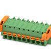 Wtykowy blok zaciskowy, seria: FK-MCP 1.5/9-ST-3.81-LR 9 -pinowe raster 3.81 mm 1-rzędowe Phoenix Contact