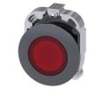 Siemens 3SU10610JA200AA0 Przycisk podświetlany 3SU1061-0JA20-0AA0, 30.5 mm, 1 szt.