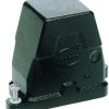 Grommet housing, size 6B, die-cast aluminum, M25, angled, screw locking, IP69/IPX9K/IP68/IP65, 19400060511
