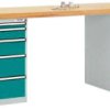Manuflex TP5091.5021 System stołów warsztatowych niebieski