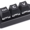 Programowalna klawiatura mechaniczna 3-klawiszowa makro z obudową Waveshare