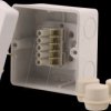 BXPKABS989861-H02 Junction box with terminal, 98 x 98 x 61 mm
