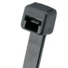 Cable tie, releasable, PA, (L x W) 188 x 4.8 mm, bundle-Ø 1.5 to 47.8 mm, black, UV resistant, -60 to 85 °C, PLT2S-M0