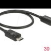 83570 Micro USB-B plug > Micro USB-B plug OTG