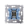 SIMON 54 Wyłącznik roletowy trójpozycyjny 1-0-2 (mechanizm) 10A 250V szybkozłącza SZW1KM KONTAKT SIMON