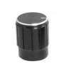 Gałka potencjometru czarna 13mm GCL13