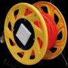 21150007 Cat.6a cable reel RJ45, orange, 60 m