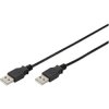 Digitus AK-300101-018-S USB 2.0 Connection Cable Type A M/M 1.8m Black Shielded