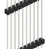 Pin header, 10 pole, pitch 2.54 mm, straight, black, 10056938