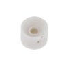 Koralik ceramiczny, Ceramika, Biały, 2.6g/cm³, otwór: 1mm, 0, +1200C