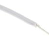 Przewód jednożyłowy linkowy, Przewód instalacyjny, 0,08 mm², 7/0,12 mm, 28 AWG, PVC, 300 V, Biały, dł. 100m, RS PRO