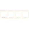 Sedna Ramka Poczwórna Kremowa Pionowa Sdn5802023