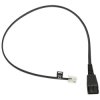 Jabra 8800-00-25 Jabra QD cord, straight, mod plug
