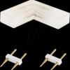 184704 Connector for LED strips, L-shape