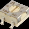 3314G-1-104E Precision potentiometer, trimmer, SMD, vertical, 100 kOhm