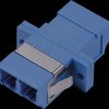 62055D-K-BLUE FO adapter, LC duplex / LC duplex, OS2, blue