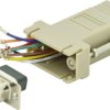 Adapter D-Sub Digitus AK-610517-000-I złącze męskie D-SUB 9-pin - złącze żeńskie RJ45