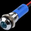 Q8P3CXXB12E Indicator LED, 12 V DC, 8 mm, wired, blue/BrC