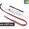 Pakiet akumulatorów NiCd 3,6V 2500mAh HT do opraw Wars 2W 2H / Cosmic 2H / PRIMUS TEC 6-36 2h -L150 x Ø27 / 40158